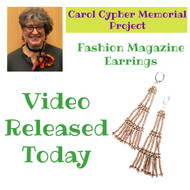 Fashion Magazine Earring Video Released Today