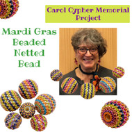 Coming Monday - Mardi Gras Beaded Netted Bead