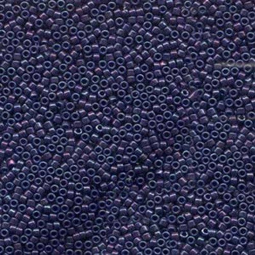 11/0 Metallic Midnight Purple Delica Bead (DB135) 7.2 Grams