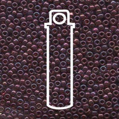 8/0 Cranberry Gold Luster Miyuki Seed Beads (20 Grams) 8-9313