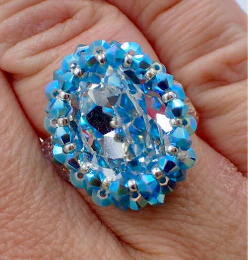 Wrapped in Crystal Ring PRINTED Pattern - Mailed to your home Wrapped in Crystal Ring PRINTED Pattern - Mailed to your home