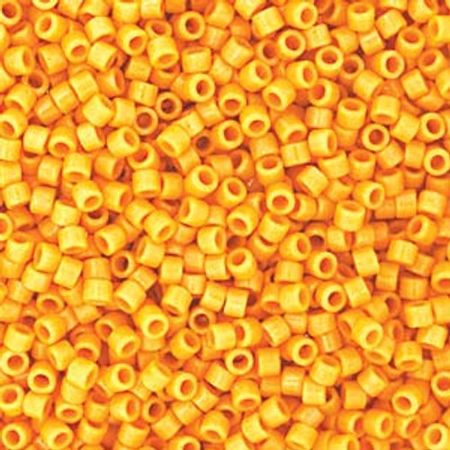 11/0 Opaque Light Squash Delica (7.2 Grams) DB2103 11/0 Opaque Light Squash Delica (7.2 Grams) DB2103