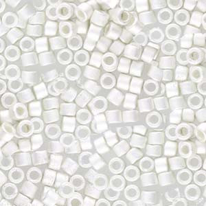 11/0 Frosted Silver Plated Delica (3 grams) DB551F