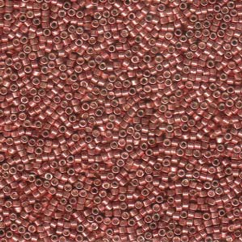 11/0 Galvanized Cranberry Delica (7.2 grams) DB423