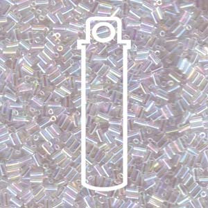 #1 3mm Crystal AB Miyuki Bugle Beads (20 Grams) BGL1-9054