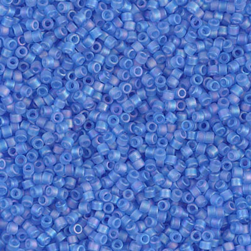 11/0 Matte Azure AB Delica Beads (7.2 Grams) DB1285