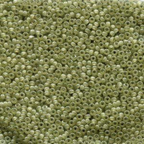15/0 Celery Miyuki Seed Beads (15-2374) 8 Grams