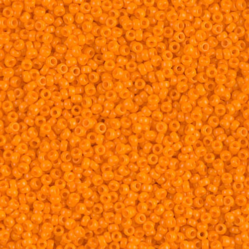 15/0 Tangerine Miyuki Seed Beads (7.2 Grams) 15-405