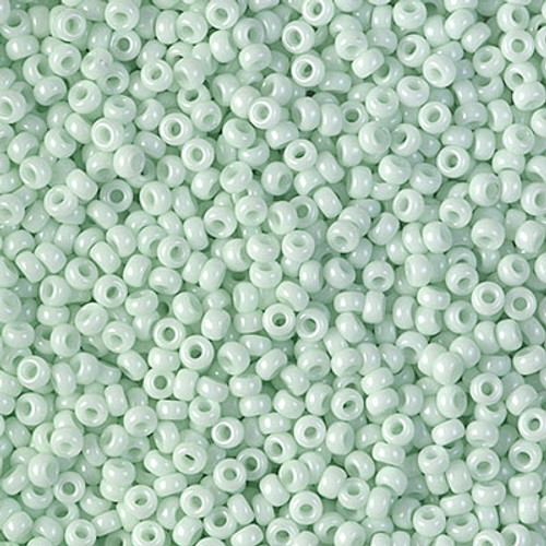 11/0 Opaque Light Mint Miyuki Seed Beads (20 Grams) 11-3318