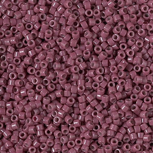 11/0 Duracoat Opaque Dyed Plum Berry Delica Beads (DB2355) 7.2 Grams