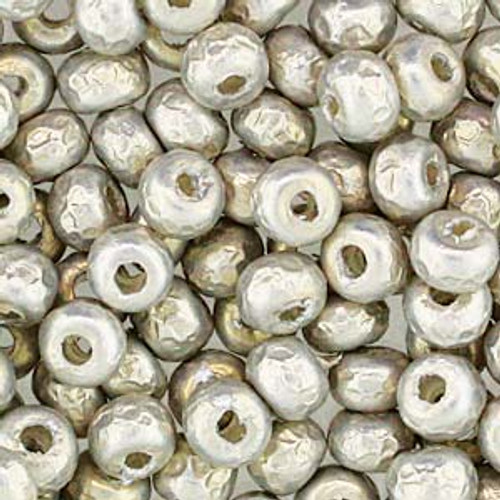 6/0 Baroque Silver Pearl Miyuki Seed Beads (8 Grams) 6-3956