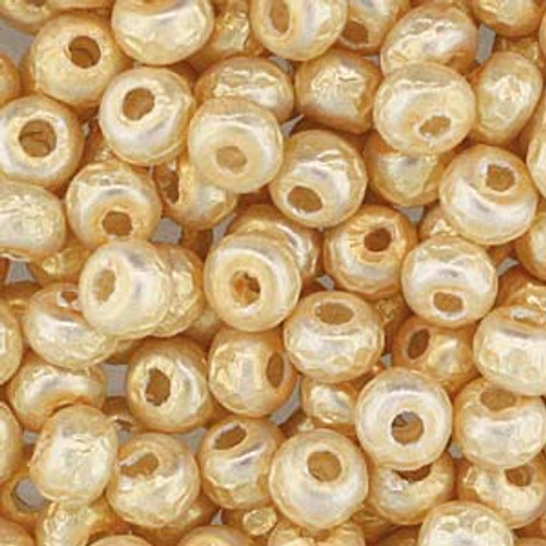 6/0 Baroque Cream Pearl Miyuki Seed Beads (8 Grams)