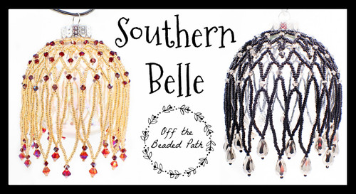 Southern Belle Christmas Ornament PRINTED Tutorial - Mailed to your home