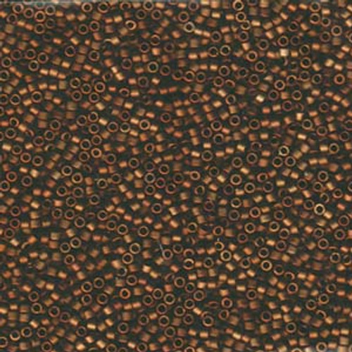 Matte Metallic Bronze Red 11/0 Delica Beads db1051 (8 Grams)