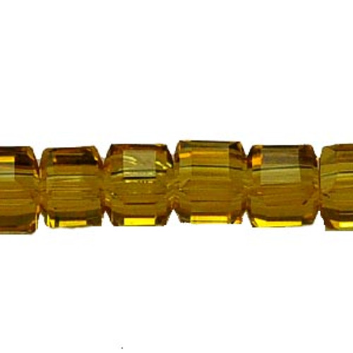 6mm Topaz Cube Thunder Polish (33pk)