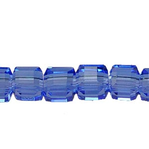 6mm Sapphire Cube Thunder Polish (33pk)