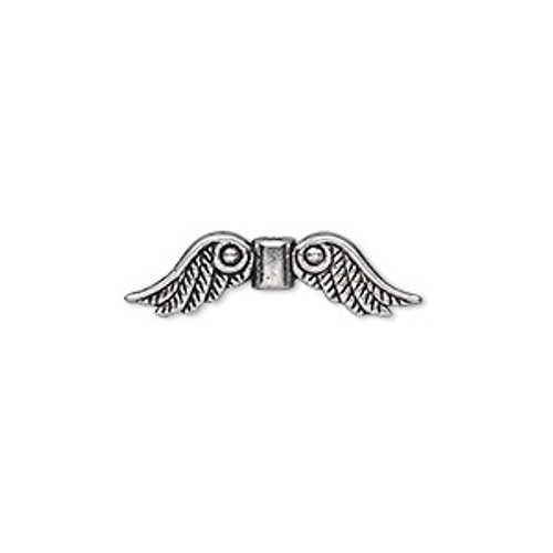 23x6mm Pewter Wings (2pk)