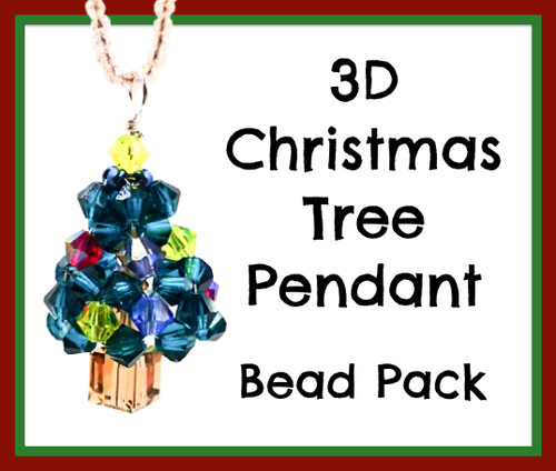 3D Christmas Tree Bead Pack