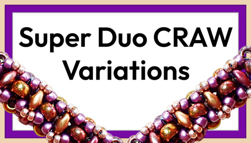 Super Duo CRAW Variations INSTANT DOWNLOAD Pattern