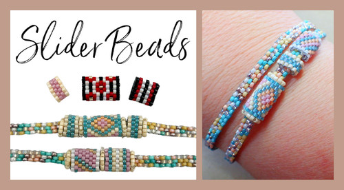 Slider Beads INSTANT DOWNLOAD Pattern