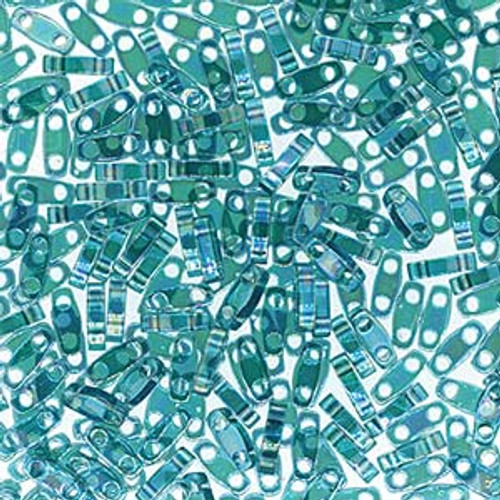 Transparent Teal AB Quarter Tila (8g) QTL2458