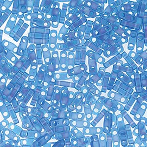 Matte Transparent Capri Blue AB Quarter Tila (8g) QTL149FR