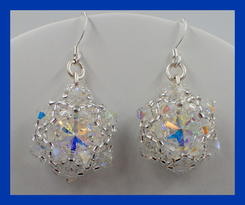 Bling in the New Year Earrings Tutorial PRINTED PATTERN - Mailed to your home