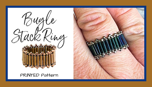 Bugle Stack Ring PRINTED Pattern