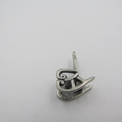 Rocking Chair Pewter Charm