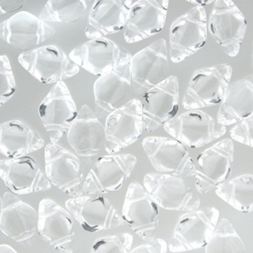 6x4mm Crystal Mini Gemduo Beads (10g)