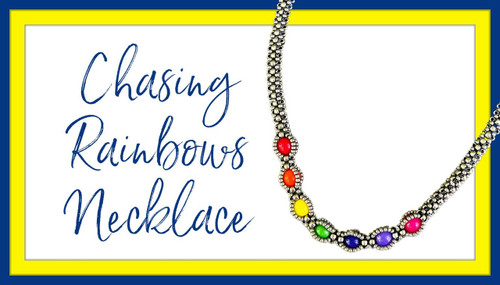 Chasing Rainbows Necklace PRINTED Pattern Chasing Rainbows Necklace PRINTED Pattern