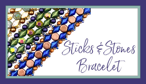 Sticks and Stones Instant Download Bracelet Pattern