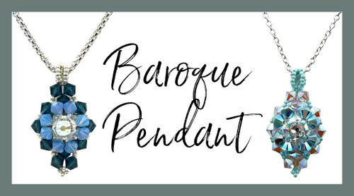 Blue Baroque Pendant Kit
