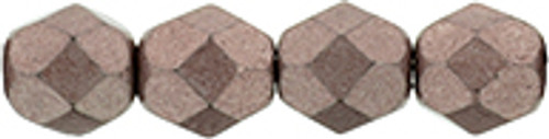 6mm Metallic Meadowlark Fire Polish Beads (25 Beads)