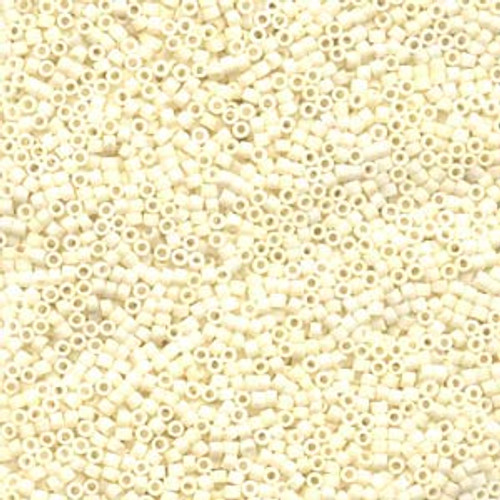 15/0 Matte Cream Delica Beads (DBS0352) 7g