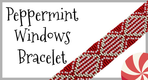 Peppermint Windows Bracelet Pattern