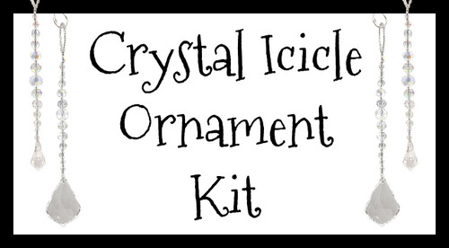 Crystal Icicle Ornament Kits