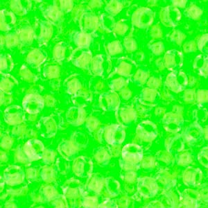 6/0 Luminous Mint Green Miyuki Seed Beads (6-1120) 20g
