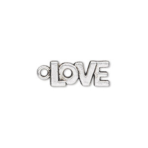 LOVE Pewter Charm