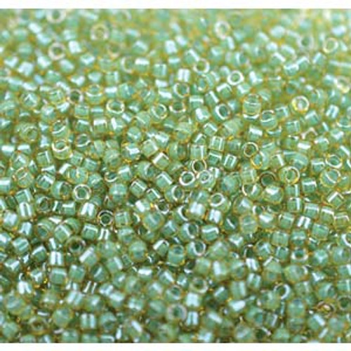 11/0 Luminous Green Delica Beads db2052 (7.2g)