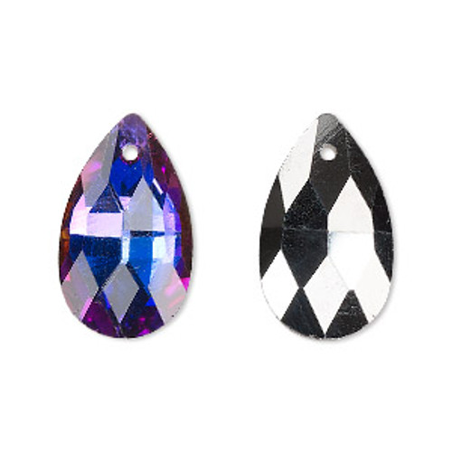 22x13mm Purple Passion Teardrop 2pk