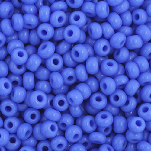 11/0 Opaque Blue Preciosa Seed Beads (20g) 33040