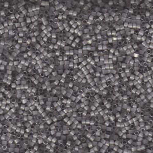 Smoke Gray Silk Satin 11/0 Delica Beads db1817 (7.2 Grams)