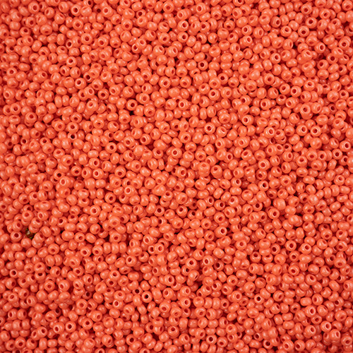 11/0 Terra Intensive Orange Preciosa Seed Beads (20g) 16A91