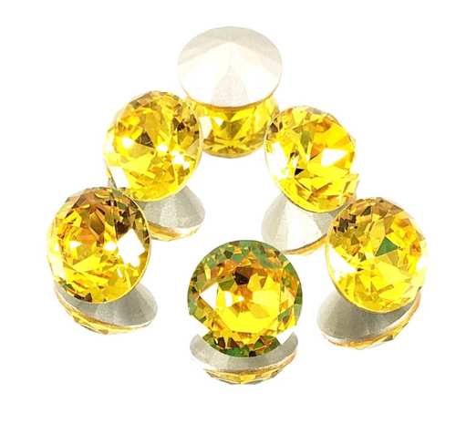 SS47 Light Topaz Chatons