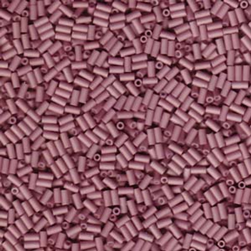 3mm Matte Antique Rose Miyuki Bugle Beads (BGL1-2034) 22g