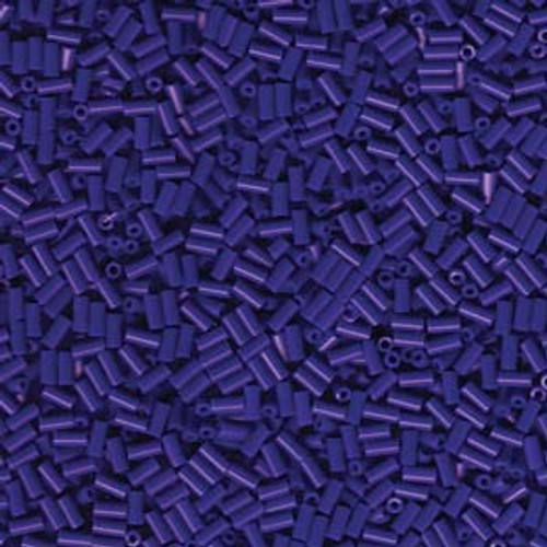 3mm Opaque Cobalt Toho Bugle Beads (01-414) 22g