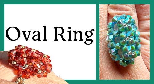 Oval Ring Instant Download Pattern Oval Ring Instant Download Pattern