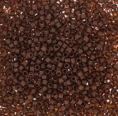 11/0 Matte Topaz Miyuki Delica Beads (7.2g) DB2403