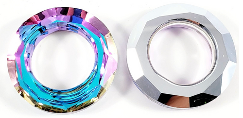 14mm Vitrail Light Cosmic Ring (1 piece)